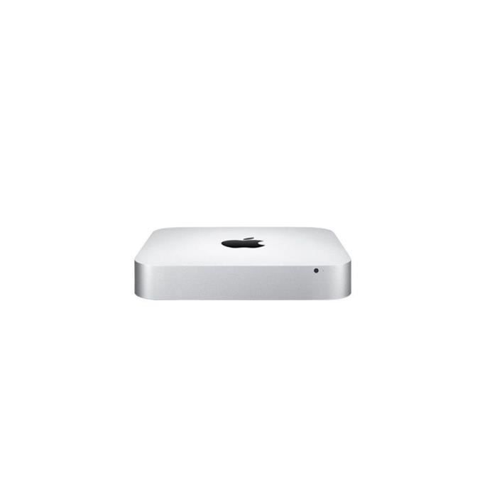 Mac Mini APPLE 2014 i5 14 Ghz 4 Go 128 Go SSD Argent – Reconditionné – Excellent état