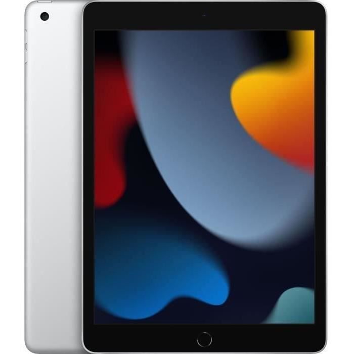 Apple - iPad (2021) - 102 WiFi - 256 Go - Argent - Reconditionné - Excellent état