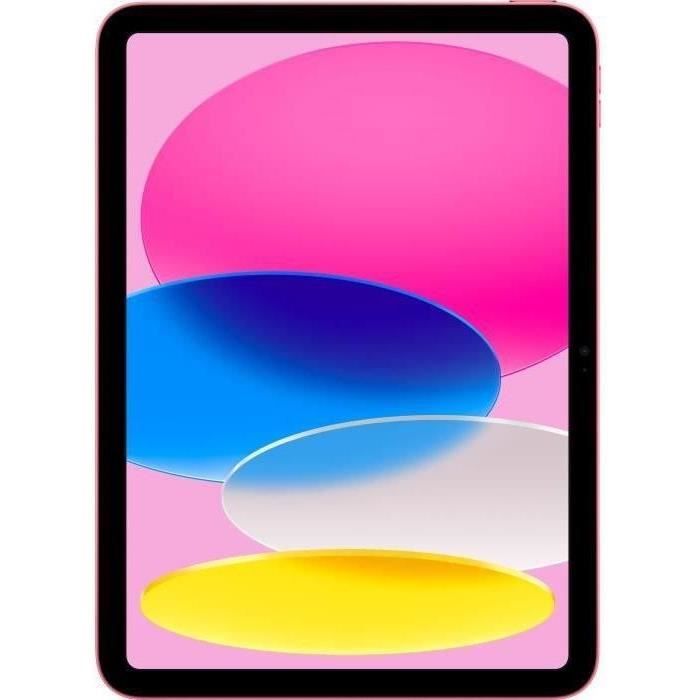Apple - iPad (2022) - 10.9 - WiFi + Cellular - 64 Go - Rose - Reconditionné - Excellent état - Apple