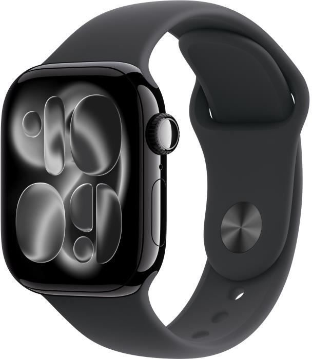 Apple Watch Series 11 GPS + Cellular 42mm Jet Aluminium Bracelet Sport Band / 2025 Très bon état - vue 2