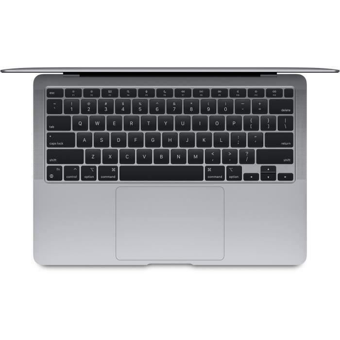 Apple – 133 MacBook Air (2020) – Puce Apple M1 – RAM 8Go – 256Go – Gris Sidéral (2020) – Reconditionné – Excellent état