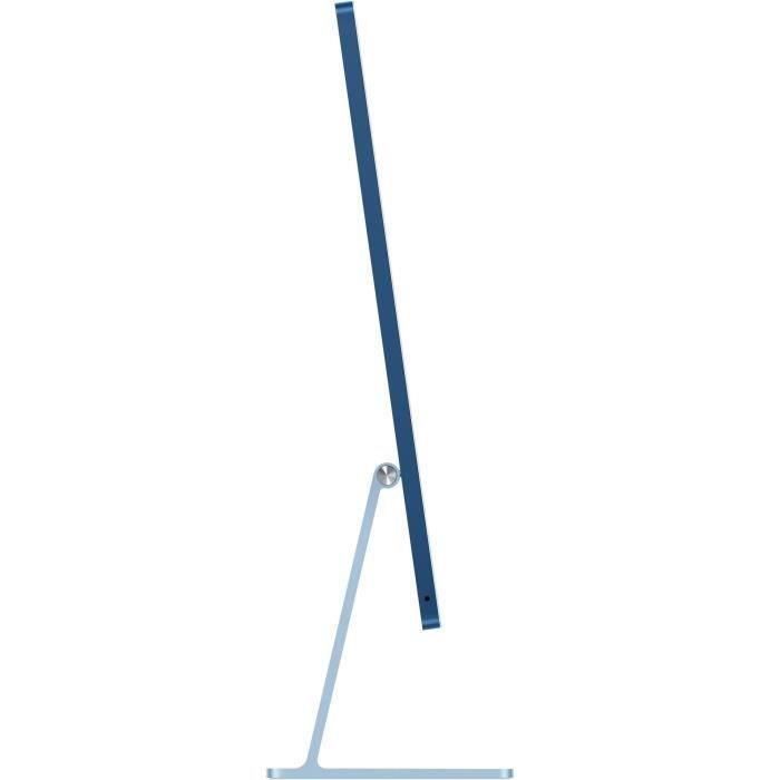 Apple – 24 iMac Retina 45K (2021) – Puce Apple M1 – RAM 8Go – Stockage 256Go – Bleu (2021) – Reconditionné – Excellent état
