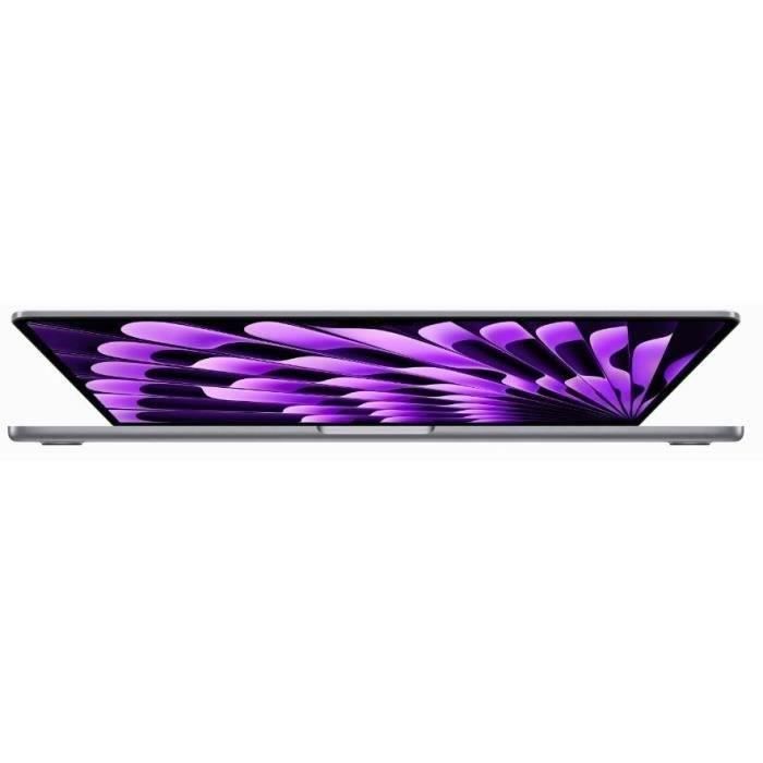 Apple – 153 MacBook Air M2 (2023) – RAM 8Go – Stockage 256Go – Gris Sidéral – AZERTY (2023) – Reconditionné – Excellent état