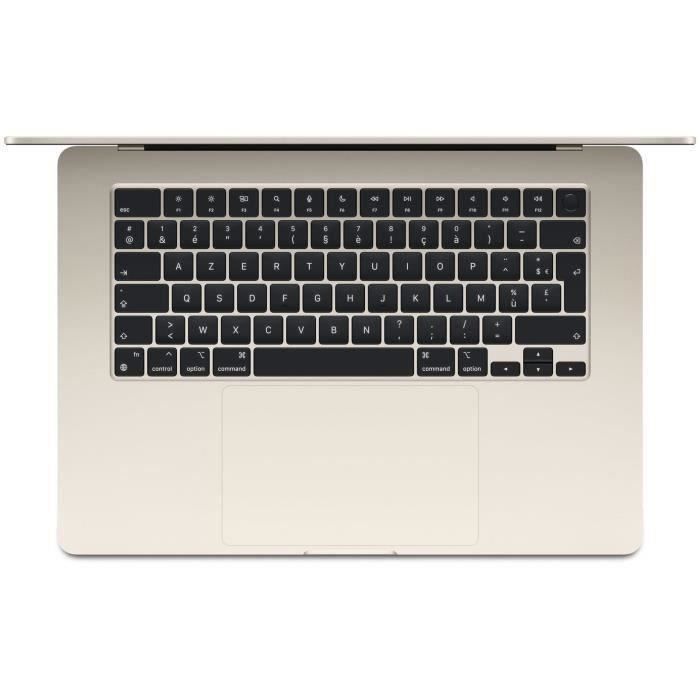 Apple 15 MacBook Air M3 2024 RAM 8Go Stockage AZERTY 2024