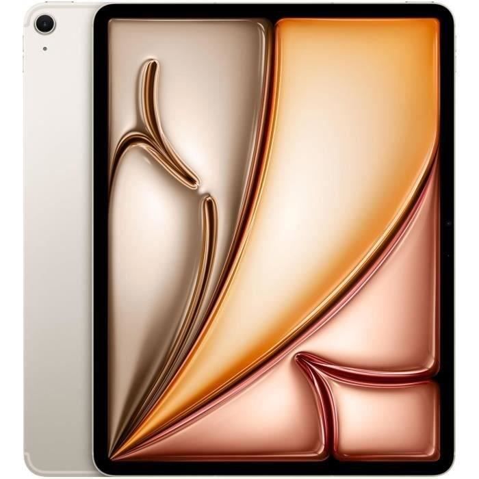 Apple – iPad Air (2024) – 13″ – WiFi + Cellulaire – 128 Go – Lumière Stellaire