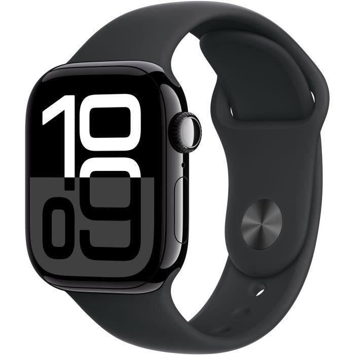 Apple Watch Series 10 GPS 42mm Aluminium Jet Bracelet / 2024 - vue 4