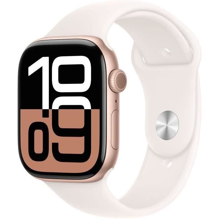 Apple Watch Series 10 GPS 46mm Aluminium Gold Bracelet Blush / 2024