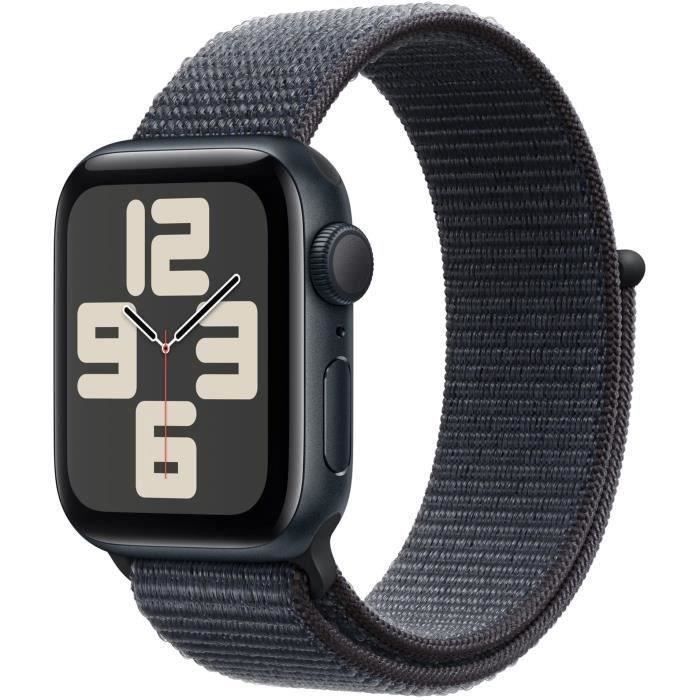 Apple Watch SE GPS 40mm Boîtier Aluminium Bracelet Ink Sport Loop 2024 - vue 2