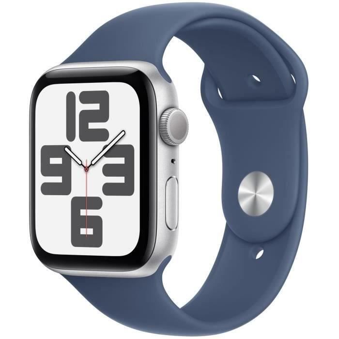 Apple Watch SE GPS 44mm Boîtier Aluminium Bracelet Sport Band / 2024 - vue 2
