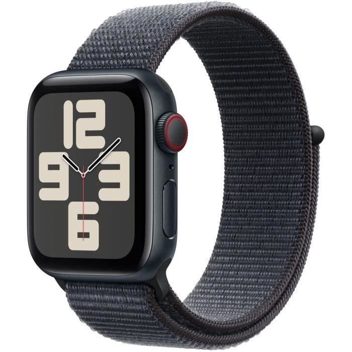 Apple Watch SE GPS + Cellular 40mm Boîtier Aluminium Bracelet Ink Sport Loop 2024 Très bon état - vue 2