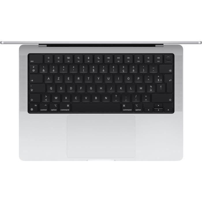 Apple - 14 MacBook Pro M4 Pro - 24Go - 512Go SSD - CPU 12 cœurs - GPU 16 cœurs - Argent (2024) - Reconditionné - Excellent état - Apple