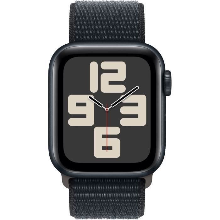 Apple Watch SE GPS - 40mm - Boîtier Midnight Aluminium - Bracelet Midnight Sport Loop - Reconditionné - Excellent état - Apple