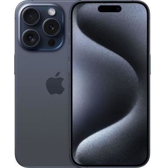 APPLE iPhone 15 Pro 512GB Blue (eSIM) (2023) - Reconditionné - Excellent état