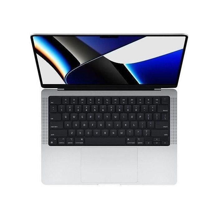 APPLE MacBook Pro Retina 14 Apple M1 Max 32 Ghz 32 Go 512 Go SSD Argent (2021) – Reconditionné – Excellent état