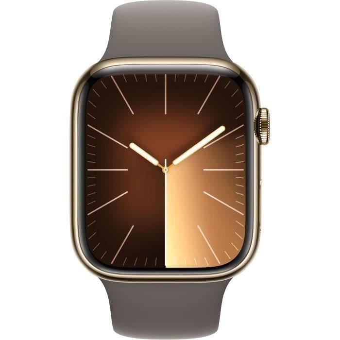 Acheter Apple Watch Series 9 GPS + Cellular - 45mm - Boîtier Acier Or - Bracelet Clay Sport Band - M/L - Reconditionné - Excellent état Reconditionné - 398,00 € Apple Watch Series 9 GPS + Cellular - 45mm - Boîtier Acier Or - Bracelet Clay Sport Band - M/L - Reconditionné - Excellent état Reconditionné - Apple reconditionné disponible sur Cdiscount Seconde Vie