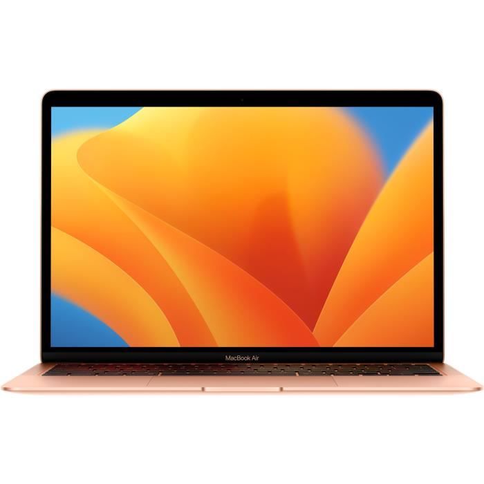 MacBook Air 13Apple M1 32 Ghz 16 Go 256 Go SSD Or (2020) – Batterie Neuve – Reconditionné – Excellent état