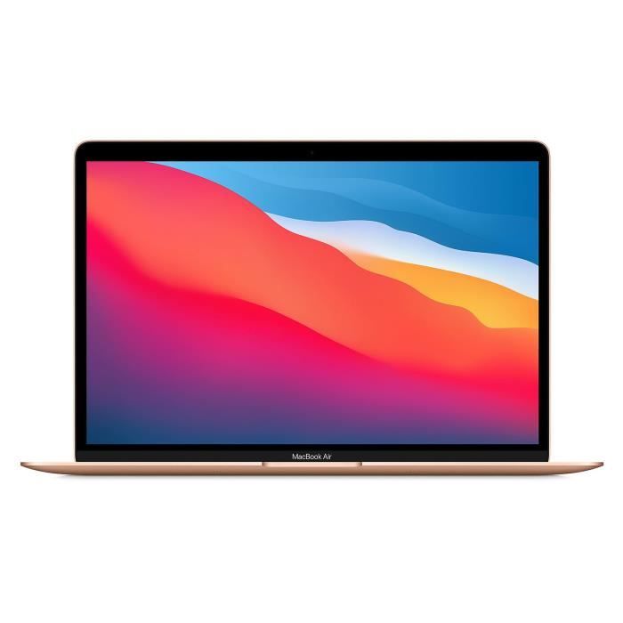 MacBook Air 13 2020 Apple M1 32 Ghz 8 Go 256 Go SSD Or – Reconditionné – Excellent état