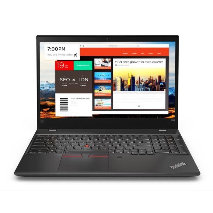 PC portable – LENOVO – ThinkPad T580 – 15 – Reconditionné – Excellent état
