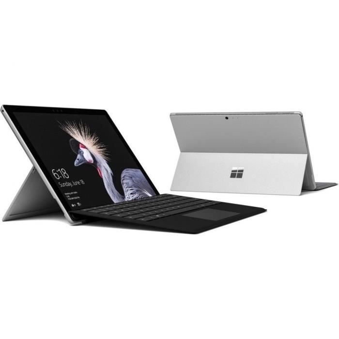 Tablette avec clavierMicrosoft Surface Pro 5 - Core i5 - RAM 4 Go - SSD 128 Go - Windows 10 - Reconditionné - Excellent état - Microsoft