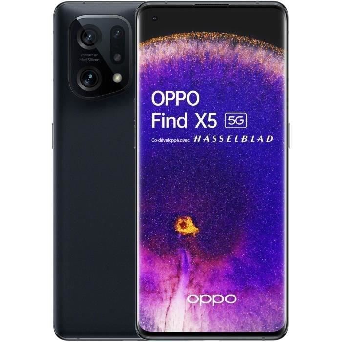 OPPO Smartphone Find X5 - 256Go - 5G - Noir