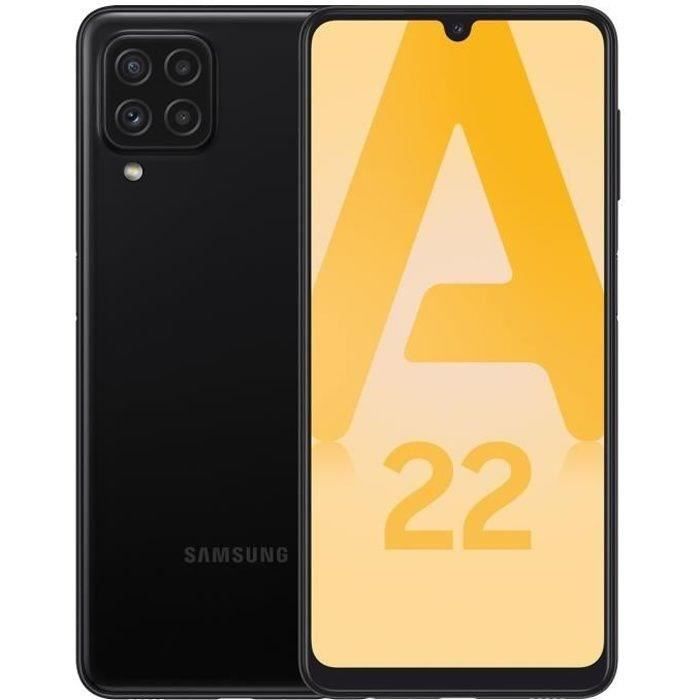 SAMSUNG Galaxy A22 64Go 4G Noir - Reconditionné - Excellent état