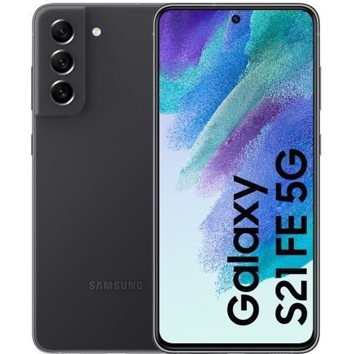 SAMSUNG Galaxy S21FE 128Go 5G Graphite - Reconditionné - Excellent état Reconditionné - Samsung reconditionné disponible sur Cdiscount Seconde Vie