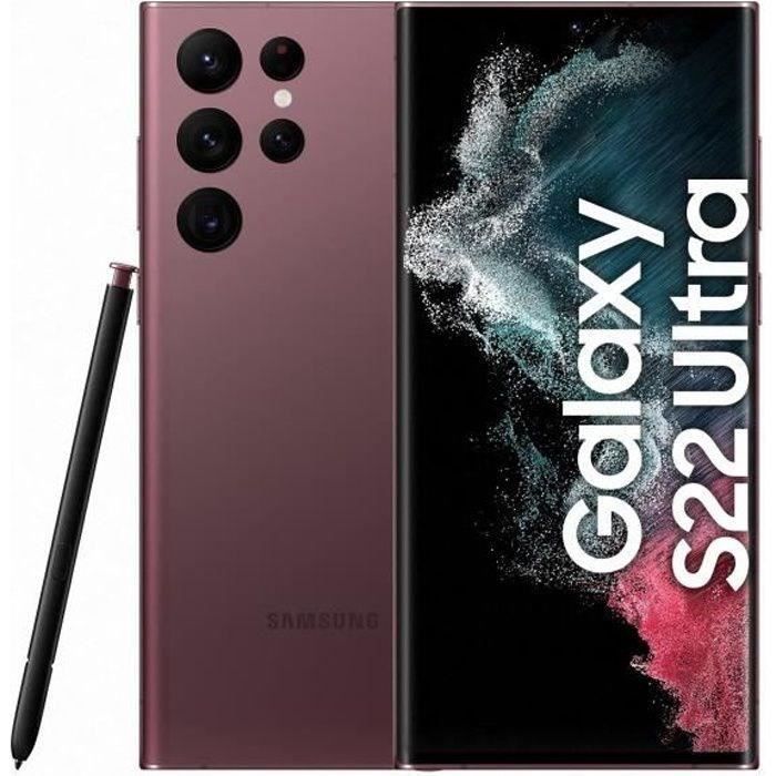 SAMSUNG Galaxy S22 Ultra 512Go Rouge - Reconditionné - Excellent état