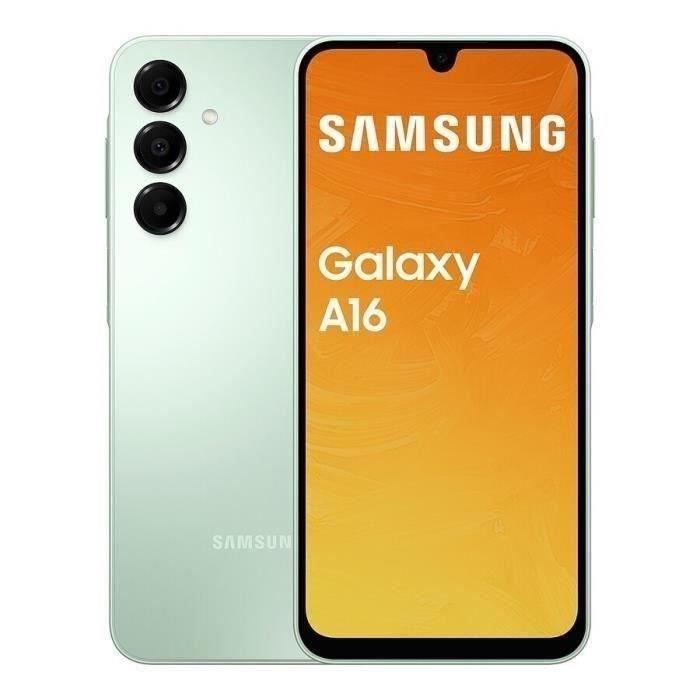 SAMSUNG Galaxy A16 Smartphone 128Go Vert deau (2024) - Reconditionné - Excellent état Reconditionné - Samsung reconditionné disponible sur Cdiscount Seconde Vie