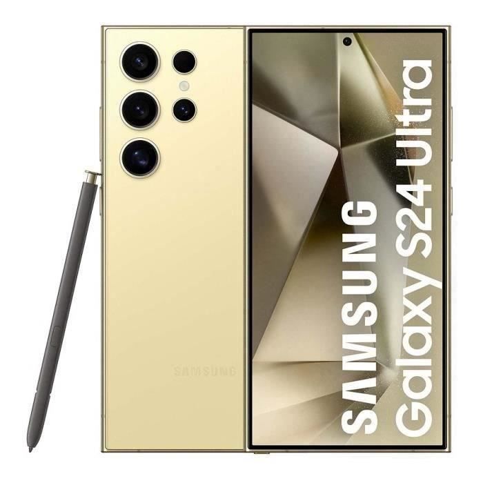 SAMSUNG Galaxy S24 Ultra Smartphone 256 Go Ambre (2024) - Reconditionné - Excellent état