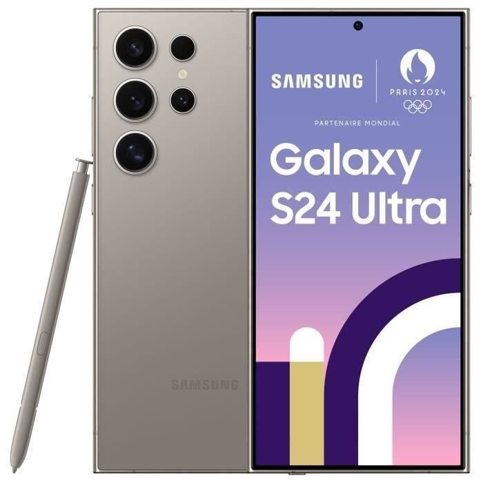 SAMSUNG Galaxy S24 Ultra Smartphone 1 To Gris (2024) - Reconditionné - Excellent état Reconditionné - Samsung reconditionné disponible sur Cdiscount Seconde Vie