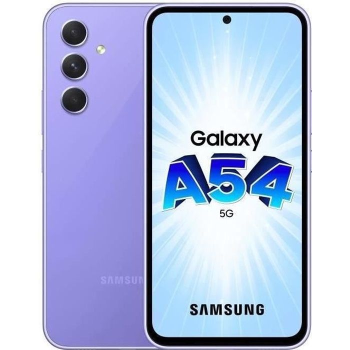 SAMSUNG A54 128Go 5G Lavande (2023) - Reconditionné - Excellent état