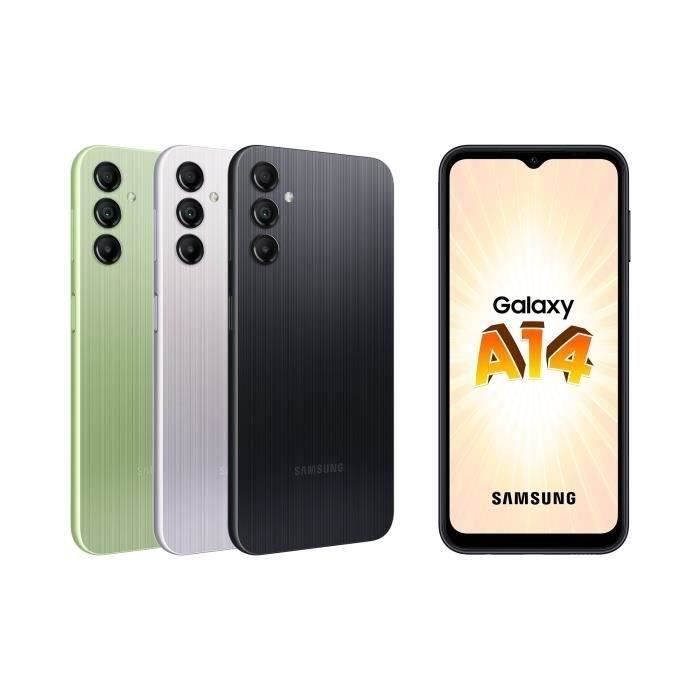SAMSUNG Galaxy A14 4G Noir 64 Go - Reconditionné - Excellent état - Samsung