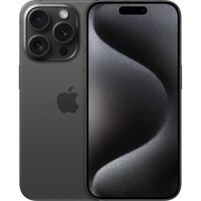 Apple iPhone 15 Pro 128 Go Noir - vue 2