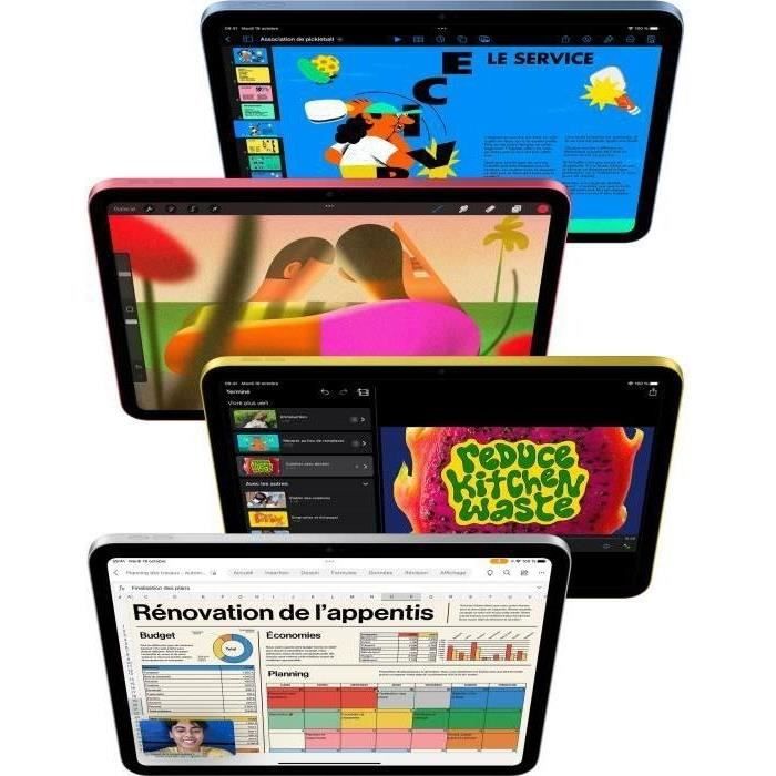 Apple iPad Air 10,9 Puce Apple M1 256 Go Wifi 5ème
