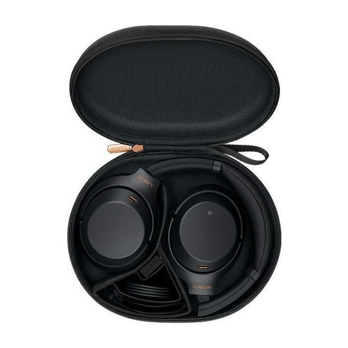Sony WH-1000XM3 ブラック SONY casque sans fil à réduction de bruit WH-1000XM3 - Noir (2018