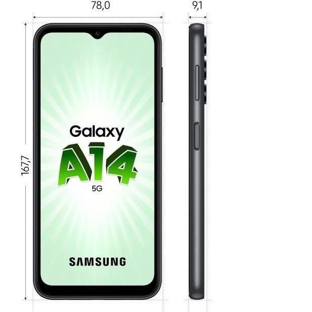 Samsung Galaxy A14 officiel : le nouveau smartphone pas cher à battre en  2023