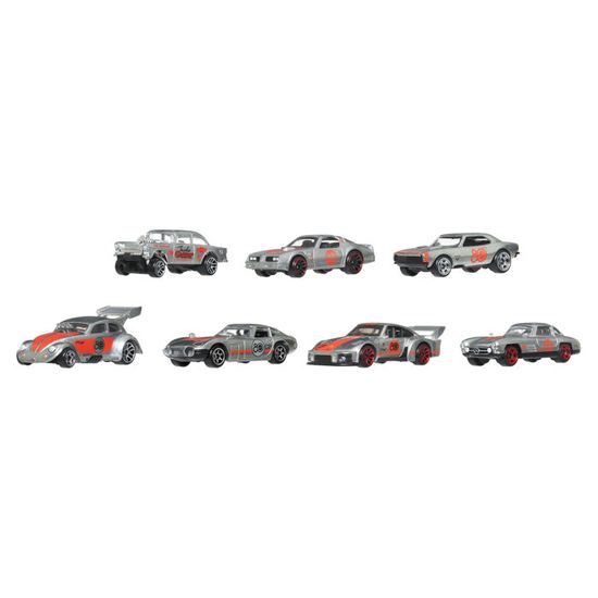 Hot Wheels Coffret Car Culture Premium 2 Voitures 1/64 – Pneus Real Riders, Châssis Métal – JBK96 Collectionneur