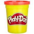 Pâte à modeler PLAY-DOH - 12 pots de 112g de couleur rouge-1