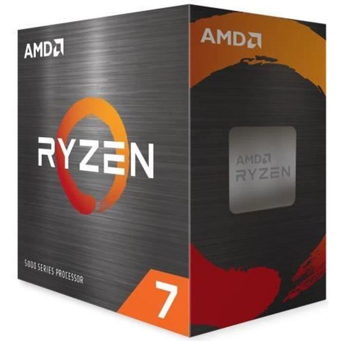 Processeur AMD RYZEN 7 5800X - AM4 - 470 GHz - 8 cœurs