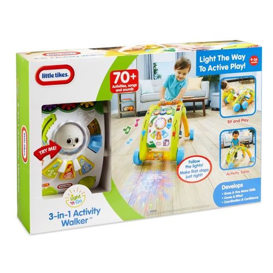 trotteur pousseur little tikes