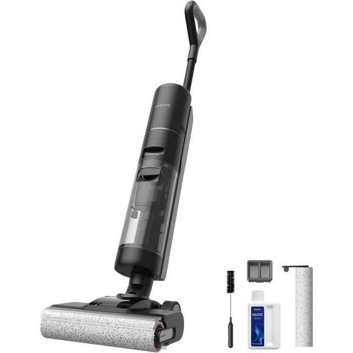 DREAME H13 Pro - Aspirateur Eau et Poussière - Lavage 60 °C - Séchage air Chaud 30 Min - Nettoyage Auto Double Rotation - Brosse LED