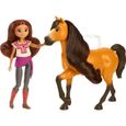 Poupée Lucky et son cheval Spirit - MATTEL - SPIRIT - Enfant - Mixte - 7 points d'articulation-0