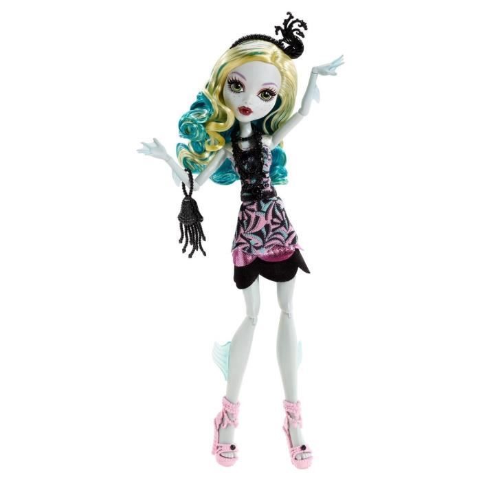 MATTEL MONSTER HIGH Lagoona Tapis Noir 