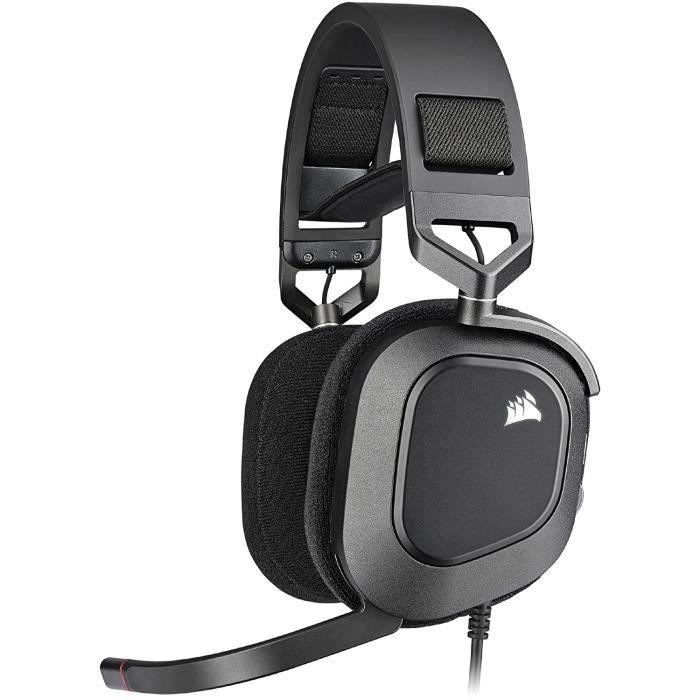 Casque Gaming Premium Hs80 Rgb Usb - Carbone Corsair