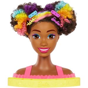 Barbie Tête à Coiffer – Jouet De Coiffure Pour Enfants Dès 3 Ans – Avec Brosse – GIOCHI PREZIOSI BAR37