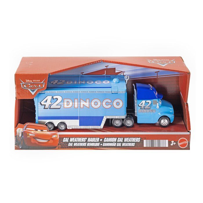 Véhicule Transporteur Disney Cars GGF33 – Modèle Aléatoire avec Rampe Extensible - vue 2