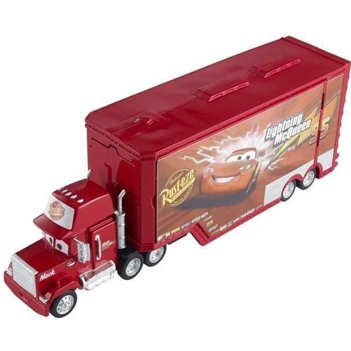 camion mack transporteur cars avec 3 voitures
