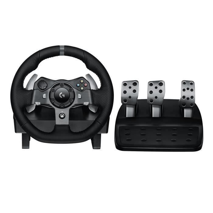 Volant de course et pédales G920 - Logitech G - Compatible Xbox serie X/S One et PC