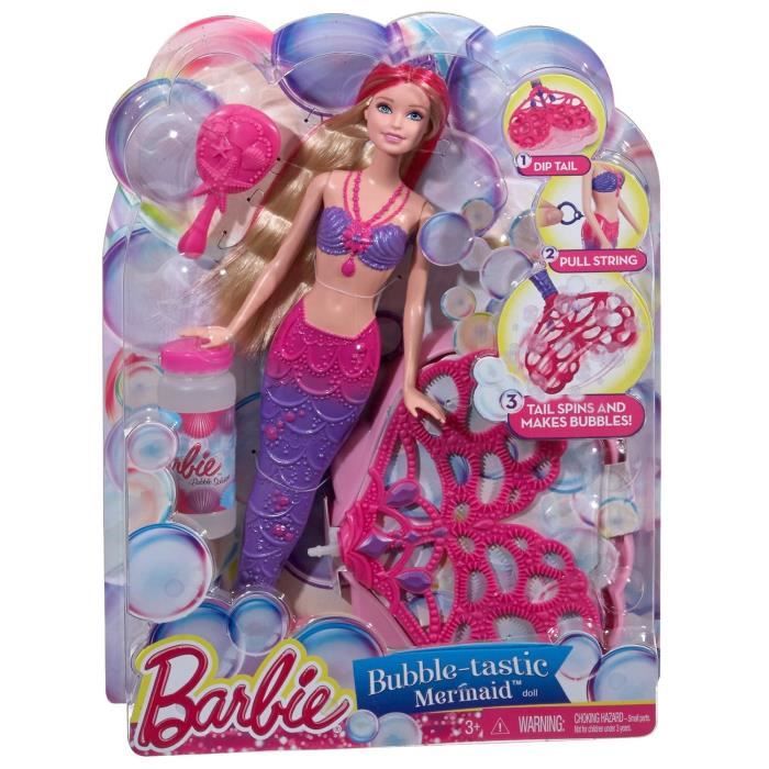 Barbie 2024 sirene bulle