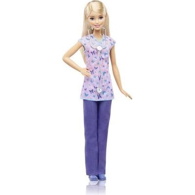 Barbie Métiers Coffret poupée Maîtresse d'école aux cheveux blonds avec  figurine élève brune, tableau et accessoires, jouet pour - Cdiscount Jeux -  Jouets